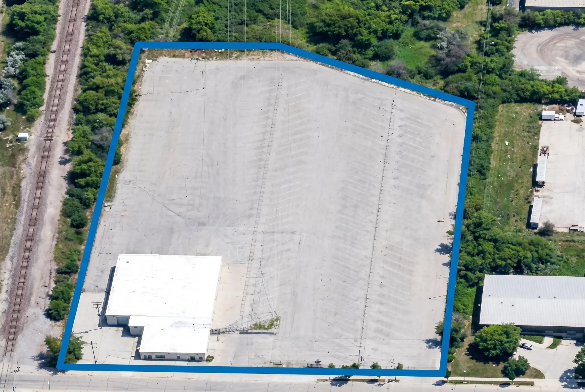 Property aerial view
